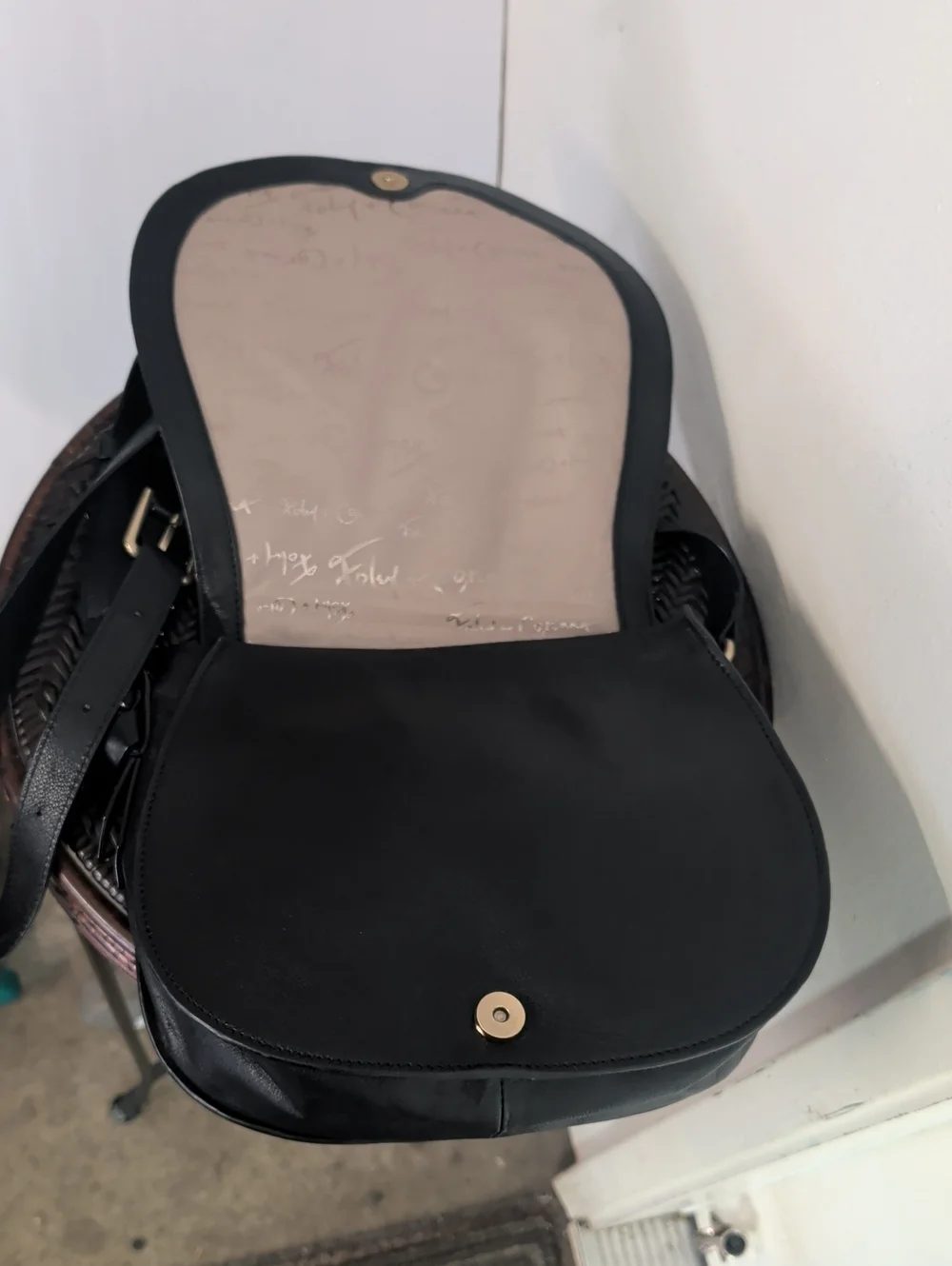 Corrina + Foley Crossbody Patch Work Bag